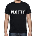plotty, Herren-Kurzarm-Rundhals-T-Shirt 00004