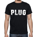 plug Men's Short Sleeve Round Neck T-shirt 00016