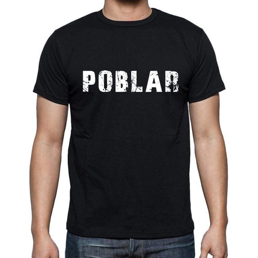 Poblar Mens Short Sleeve Round Neck T-Shirt - Casual