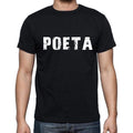 poeta, Men's Short Sleeve Round Neck T-shirt