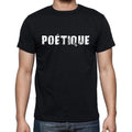 poétique, French Dictionary, Men's Short Sleeve Round Neck T-shirt 00009