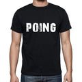poing, Französisches Wörterbuch, Herren-Kurzarm-Rundhals-T-Shirt 00009