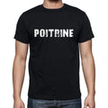 poitrine, Französisches Wörterbuch, Herren-Kurzarm-Rundhals-T-Shirt 00009