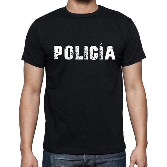 Polic­a Mens Short Sleeve Round Neck T-Shirt - Casual