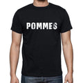 pommes, Men's Short Sleeve Round Neck T-shirt
