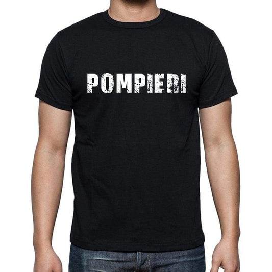 Pompieri Mens Short Sleeve Round Neck T-Shirt 00017 - Casual