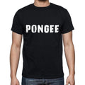 pongee ,Men's Short Sleeve Round Neck T-shirt 00004