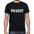 poseer, kurzärmliges Herren-T-Shirt mit Rundhalsausschnitt