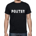 Poster, Herren-Kurzarm-Rundhals-T-Shirt