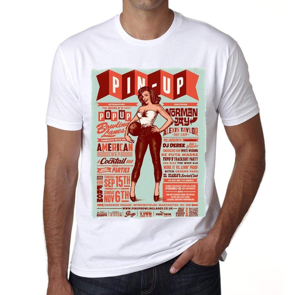 Poster Pin-up retro vintage 1 for mens, short sleeve, cotton tshirt, men t shirt 00034 - Doane