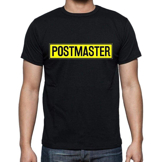 Postmaster T Shirt Mens T-Shirt Occupation S Size Black Cotton - T-Shirt