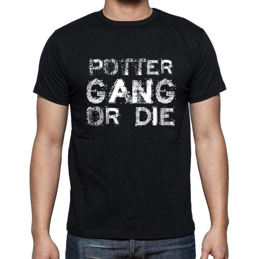 Potter Family Gang Tshirt Mens Tshirt Black Tshirt Gift T-Shirt 00033 - Black / S - Casual