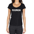 poumon, French Dictionary, Women's Short Sleeve Round Neck T-shirt 00010