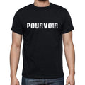 pourvoir, French Dictionary, Men's Short Sleeve Round Neck T-shirt 00009