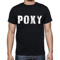 poxy Men's Short Sleeve Round Neck T-shirt 00016