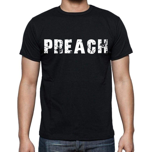 Preach Mens Short Sleeve Round Neck T-Shirt - Casual