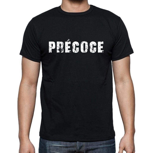 Précoce French Dictionary Mens Short Sleeve Round Neck T-Shirt 00009 - Casual