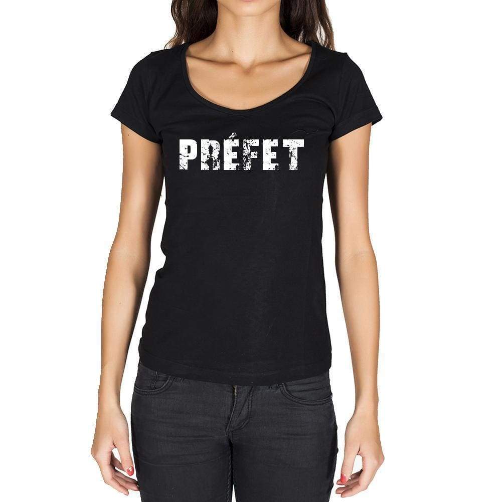 Préfet French Dictionary Womens Short Sleeve Round Neck T-Shirt 00010 - Casual