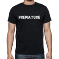 prématuré, French Dictionary, Men's Short Sleeve Round Neck T-shirt 00009