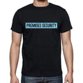 Premises Security t shirt, mens t-shirt, occupation, S Size, Black, Cotton