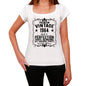 Premium Vintage Year 1964 White Womens Short Sleeve Round Neck T-Shirt Gift T-Shirt 00368 - White / Xs - Casual