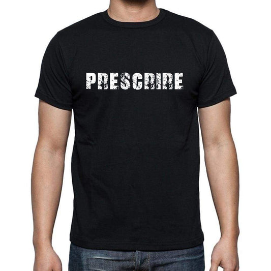 Prescrire French Dictionary Mens Short Sleeve Round Neck T-Shirt 00009 - Casual