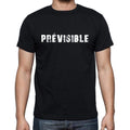 prévisible, French Dictionary, Men's Short Sleeve Round Neck T-shirt 00009