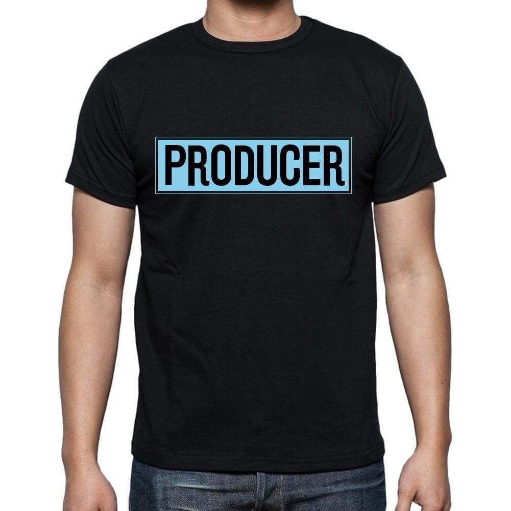 Producer T Shirt Mens T-Shirt Occupation S Size Black Cotton - T-Shirt