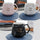 450ml Marble Ceramic Mug Travel Coffee Milk Tea Cups Creative  office business large capacity cup