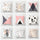 New Geometric Printed Pillow Case Cover Square 45cm*45cm Polyester Pillowcase Home Decorative