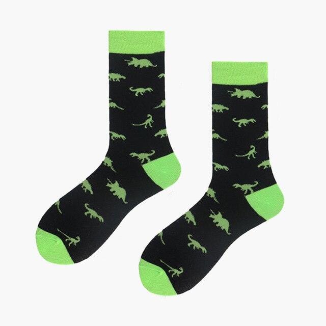 Women Socks Winter Cartoon Creativity Leopard Cat Animal Socks Harajuku Crazy Cotton Funny Casual Happy Socks Men Novelty Sox