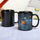 Solar System Color Changing Mug Galaxy  Change Mugs Heat Sensitive Sublimation Coffee Tea Colour change Cups Magic