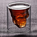 Whiskey Tequila Glass Fun Creative Party Wine Beer Drinking Cup Skull Sake Glass Mug Crystal Beer Mug