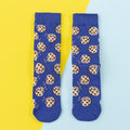 Funny Cute Cartoon socks Fruits Banana Avocado Lemon Egg Cookie Donuts fries Food colorful novelty skateboard Socks