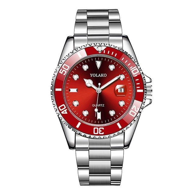 Luxury Brand Mens Fashion Casual Watch Quartz Wristwatches Men Stainless Steel Waterproof Date Male Rolexable Clock reloj hombre