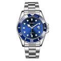 Luxury Brand Mens Fashion Casual Watch Quartz Wristwatches Men Stainless Steel Waterproof Date Male Rolexable Clock reloj hombre