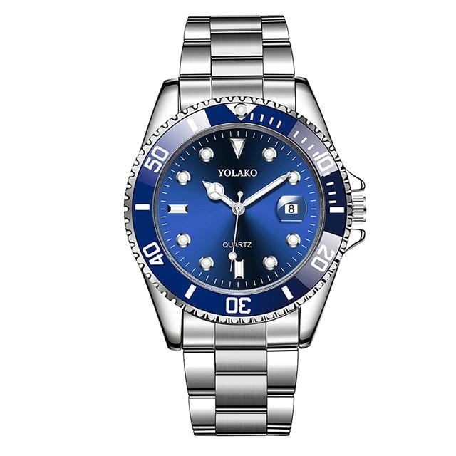 Luxury Brand Mens Fashion Casual Watch Quartz Wristwatches Men Stainless Steel Waterproof Date Male Rolexable Clock reloj hombre