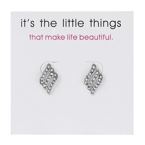 12 Pairs/set Stud Earrings Set With Card Transparent Zircon Balls Love Flowers Earrings Women Imulated Pearl Earrings Jewelry