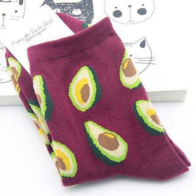 [EIOISAPRA] mignon Jacquard/plantes impression motif Art chaussettes femmes coréen Animal/Cactus chaussettes chaussettes drôles Kawaii Sokken Calcetines