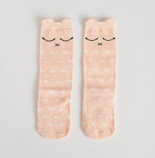 children socks cartoon mouse fox totoro pattern style baby socks cotton small boy girl knee high leg warm big kids short sock