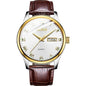 OLEVS Mens Watches Top Brand Luxury Quartz Wrist watch reloj hombre Fashion Casual Business Leather Men Watch Relogio Masculino