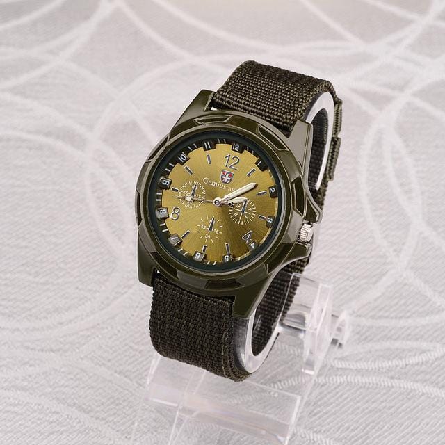 Mode hommes Waches bracelet en Nylon montres montres militaires hommes Gemius armée montre hommes montre de sport montres à Quartz décontractées