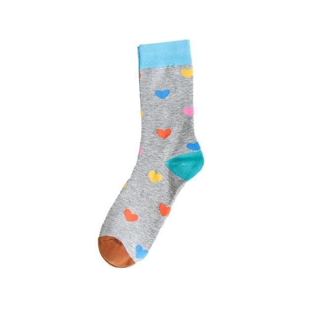 Autumn fashion street Harajuku style fun socks unisex fancy fruit animal art man cotton socks cute happy woman long socks meias