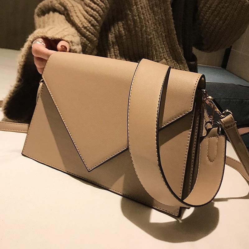 European Fashion Casual Square bag 2019 New High quality PU Leather Women's Designer Handbag Simple Shoulder Messenger Bags