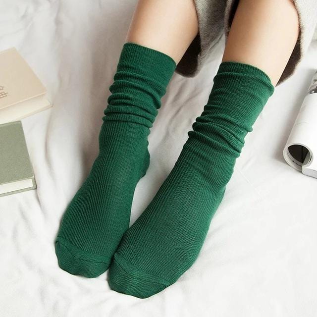 Funny Socks Cotton Cute Fruit Print Women's Socks Meias Retro Embroidery Long Colorful Funny Socks Women Girls Multicolor Sock