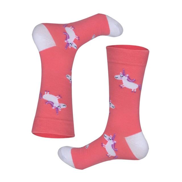 Lionzone 2019 Newly Men Socks Cotton Casual Personality Design Hip Hop Streetwear Happy Socks Gifts for Men Brand Quality