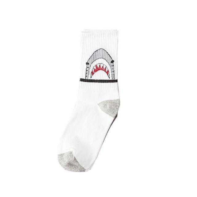Creative High Quality Fashion Men Hip Hop Cotton Unisex Harajukumen's happy socks Funny Skate Socks