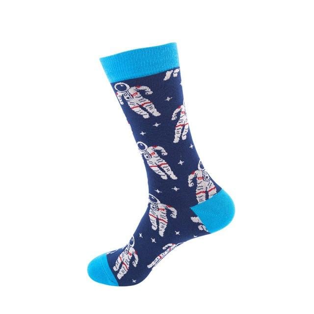 Women Socks Funny Cute Cartoon Fruits Avocado Egg Oil Painting Van Gogh Stripes Happy Japanese Harajuku skateboard Socks