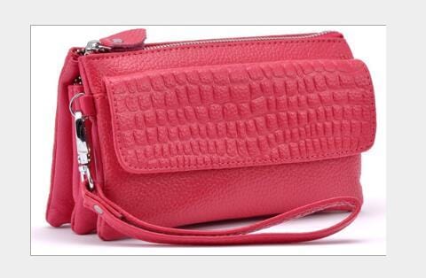 Luxury Genuine Leather Womens Wallet With Magic Zipper Money Purse For  Ladies Black, Brown, Red, Purple, And Coffee Long Clutch Money Bag From  Zaihezhou, $35.96 | DHgate.Com