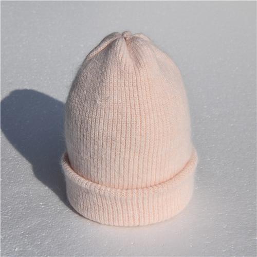 2017 nouveau chapeau d'hiver pour femmes lapin cachemire tricoté bonnets épais chaud Vogue dames laine Angora chapeau femme bonnet chapeaux